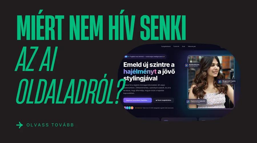 Az AI-val épített weboldalad generikusnak tűnik? 10 javítás, ami számít