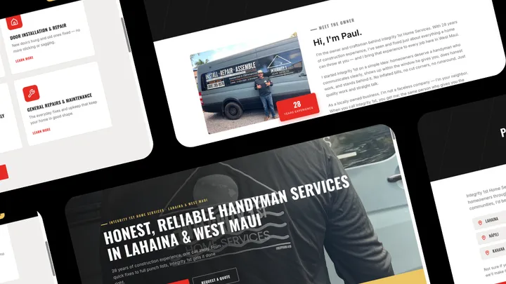 Handyman & Home Services Website