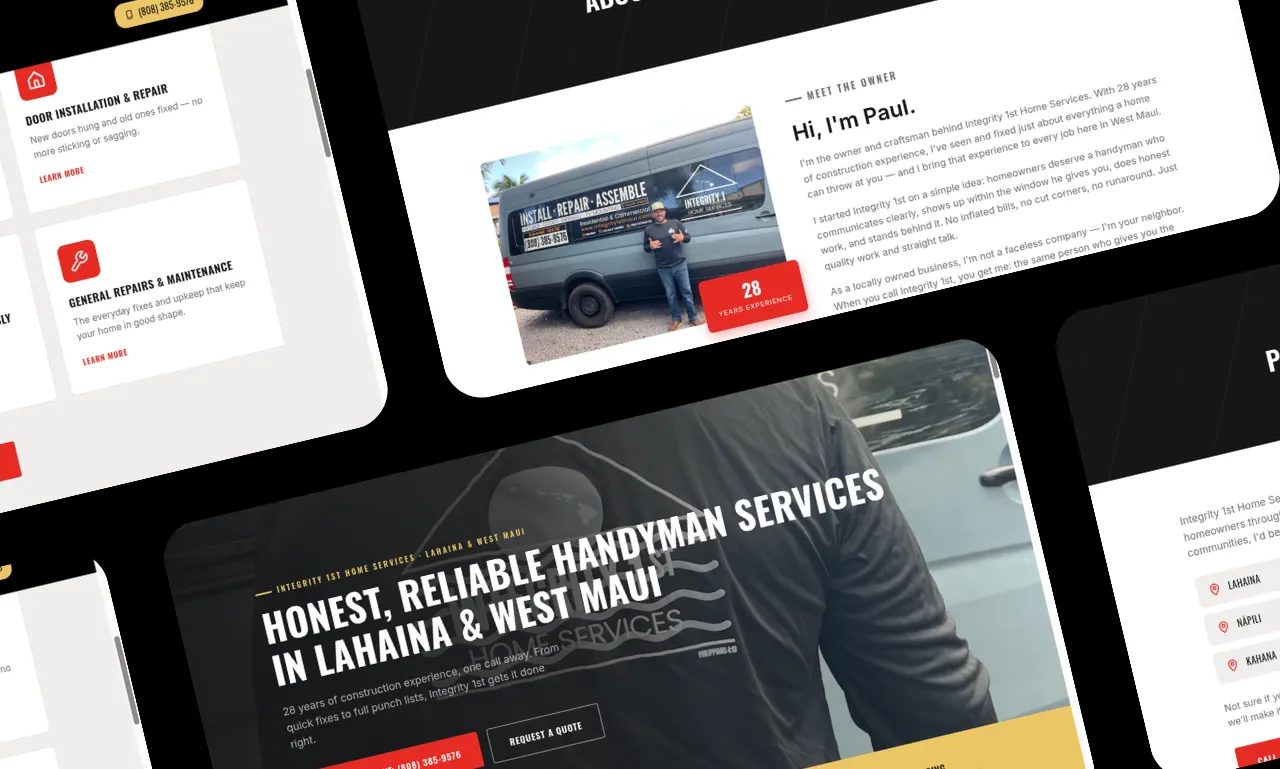 Handyman & Home Services Website