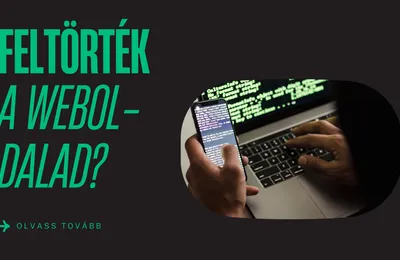 Feltört WordPress weboldal és biztonsági figyelmeztetés